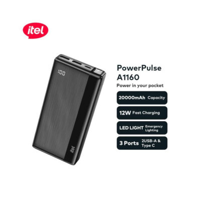 Itel Powerpulse 20000MAH 12W